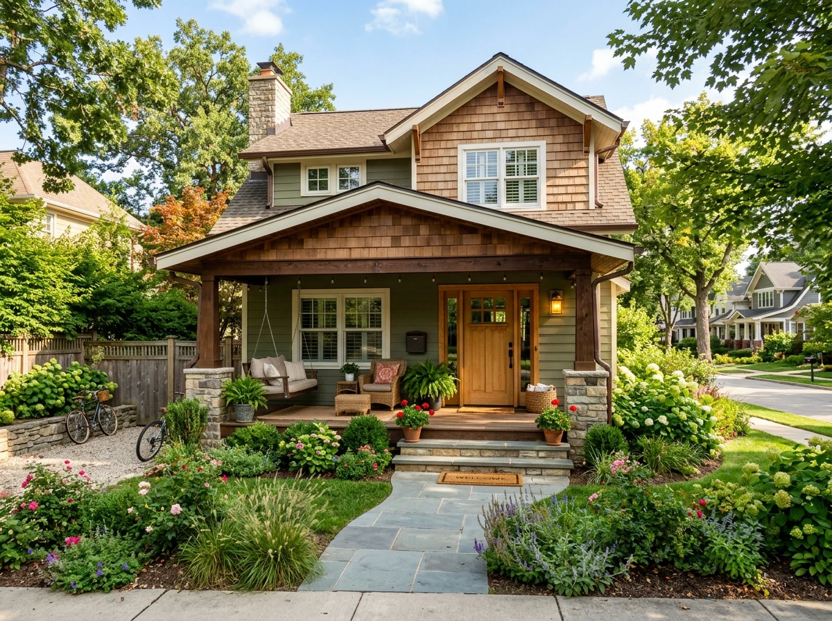 Welcoming home exterior